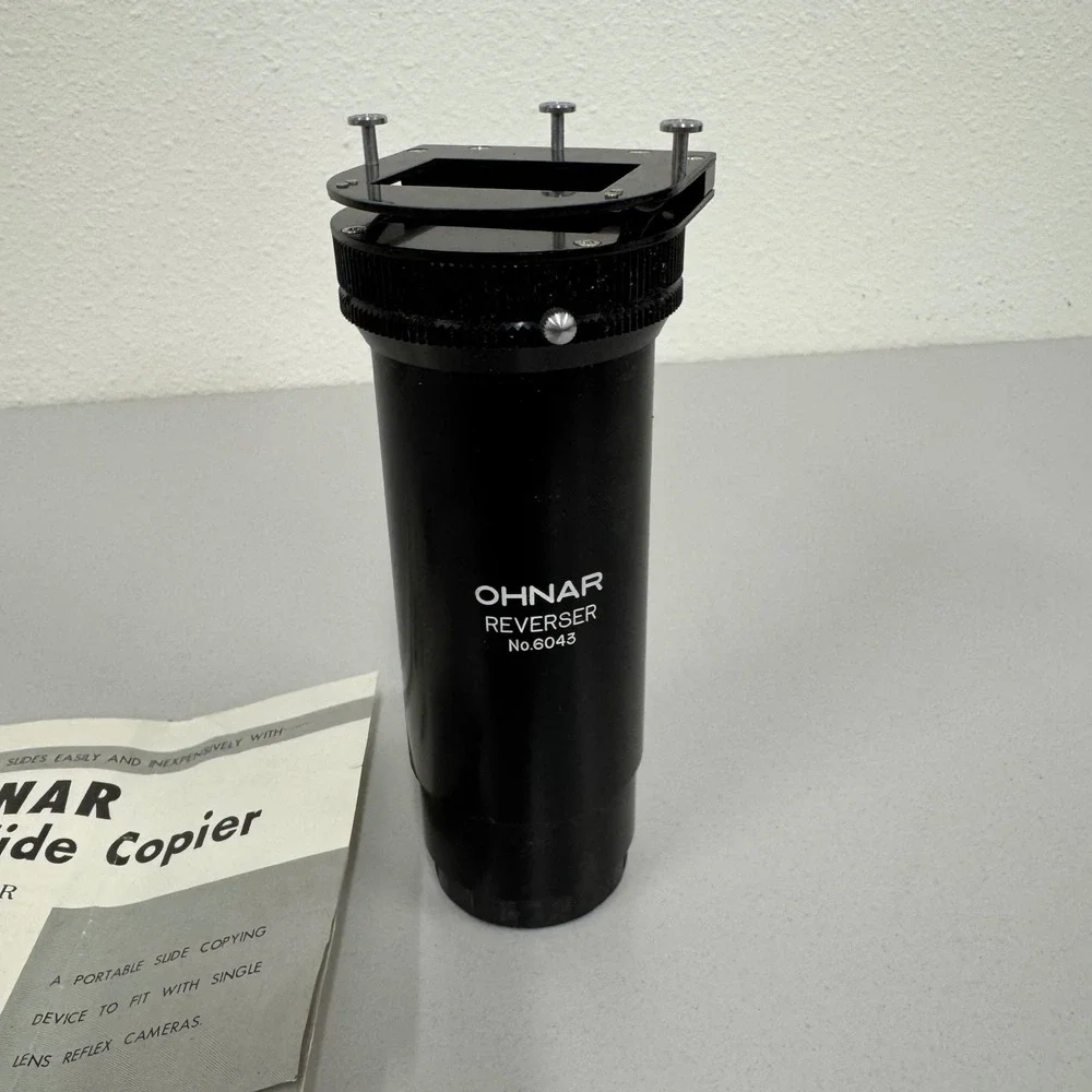 OHNAR Reverser Slide Copier‎ Model SR No 6045 T Mount Portable